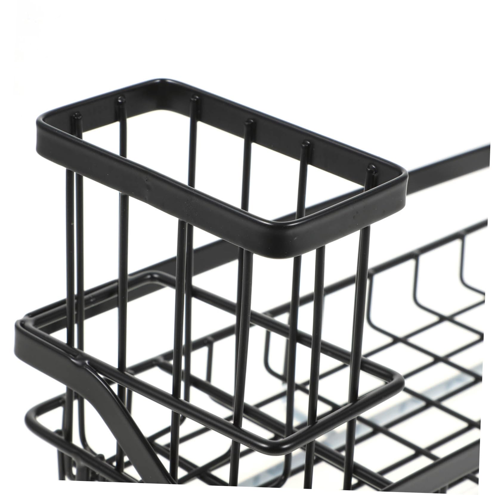 DECHOUS 4 Pz mensola Cucina ripiano Cucina portaspugna Lavello Porta Spugna per Piatti organizzatori Supporto drenante per a Porta e da Acciaio Inossidabile Black