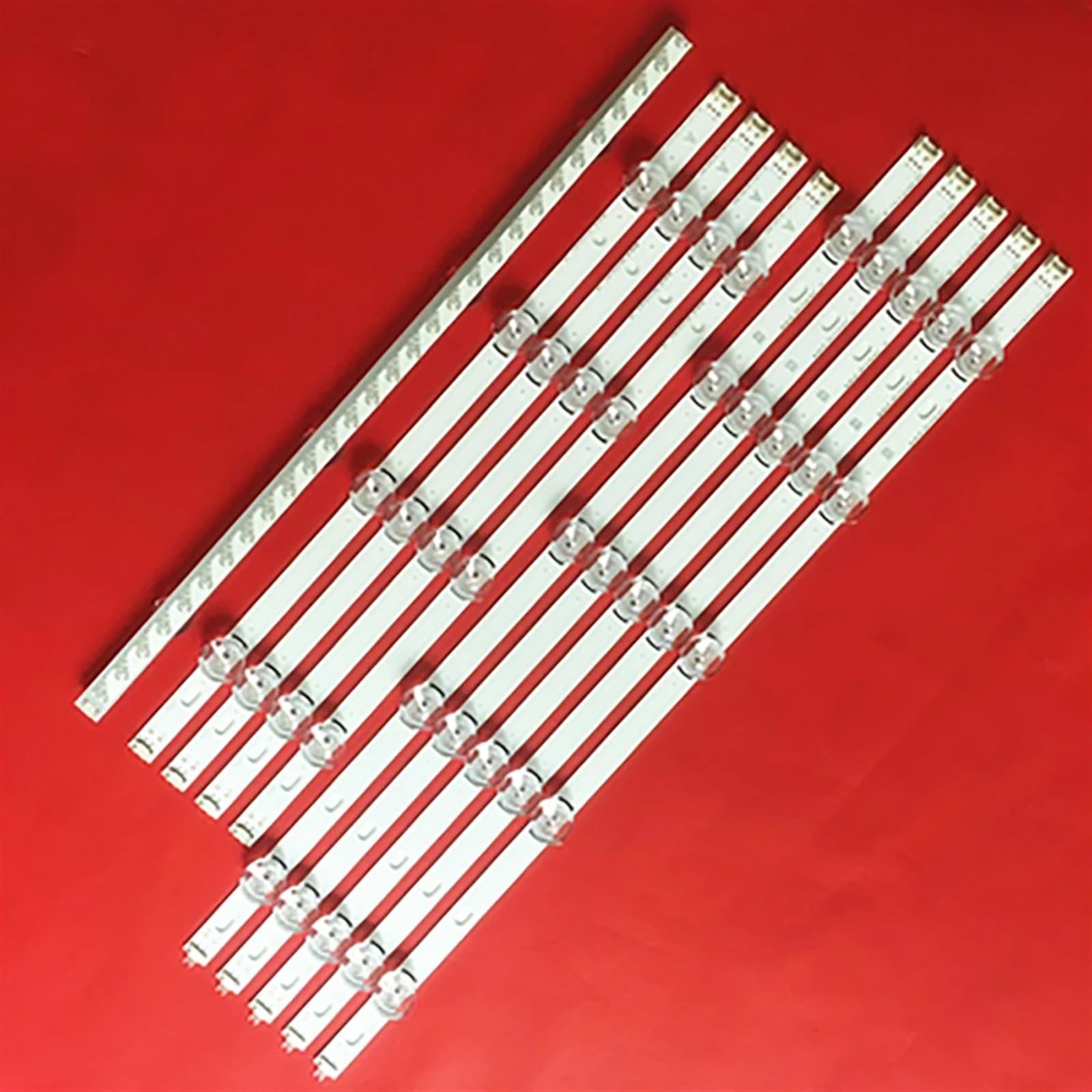 Array di Strisce di retroilluminazione a LED da 10 Pezzi Compatibile for LG TV 50LB650V Innotek DRT 3.0 50 AB 6916L 1736A 1735A 1978A 1979A LC500DUE