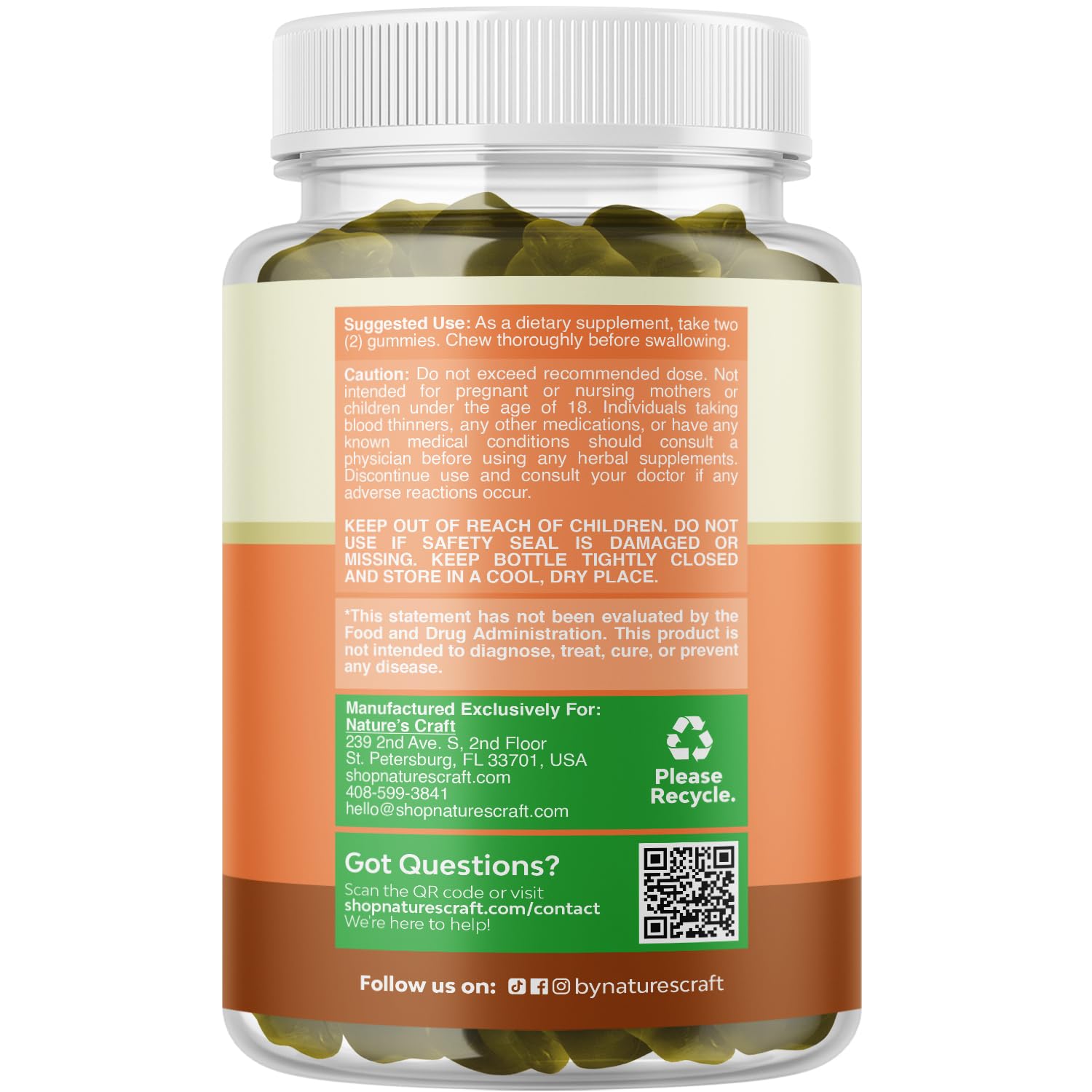 Thyroid Support for Women & Men - Energy & Metabolism Gummies - 60 Count — Amazon image 9