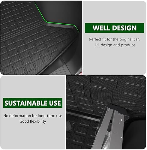 Miniatura 5 de Revestimiento de carga compatible con Mazda CX-5 2017-2022, protector de asiento trasero de elastómero termoplástico, repuesto para accesorios Mazda