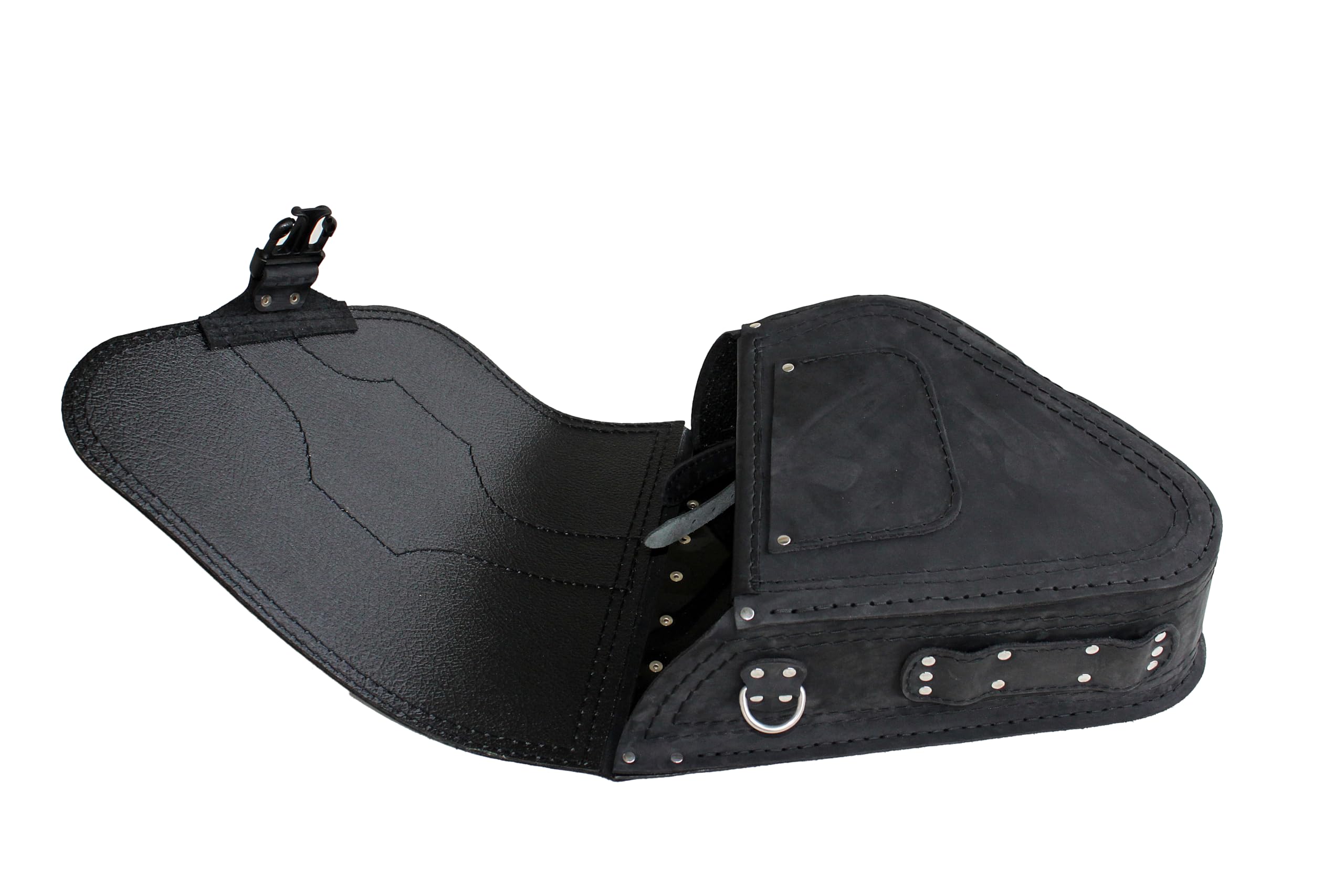 Sako - S637 Mit Dekorativem Totenkopf - Motorrad Satteltasche Für Die Linke Seite - 27 x 10 x 35 cm, 5 Liter