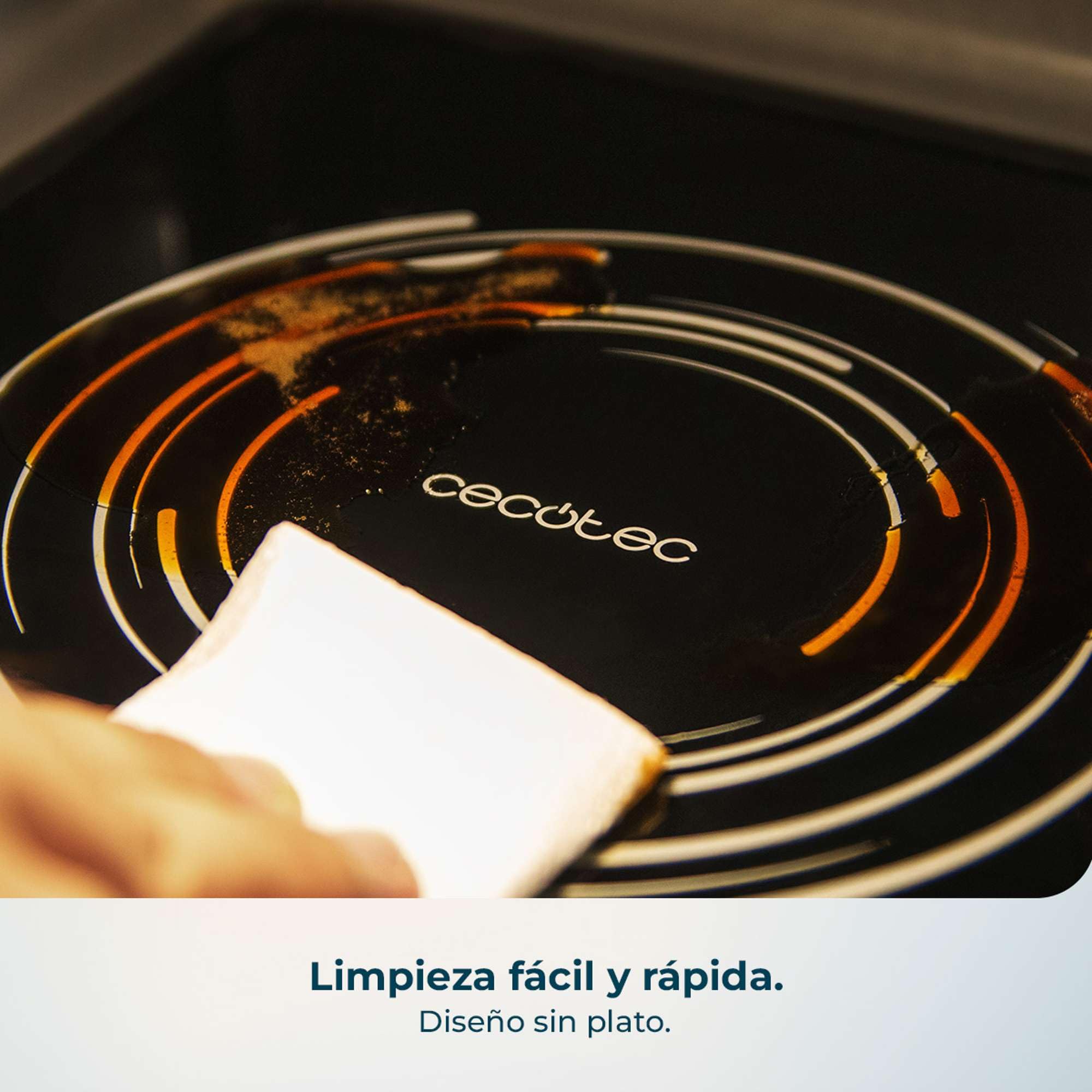 Cecotec Microondas sin Plato Profesional - 25L - FlatPro 2500 Touch. 1000W, Magnetrón, Botones Táctiles, Temporizador 60min, 100 Programas, Potencia Regulable, Descongelado Uniforme, Aviso, Inox