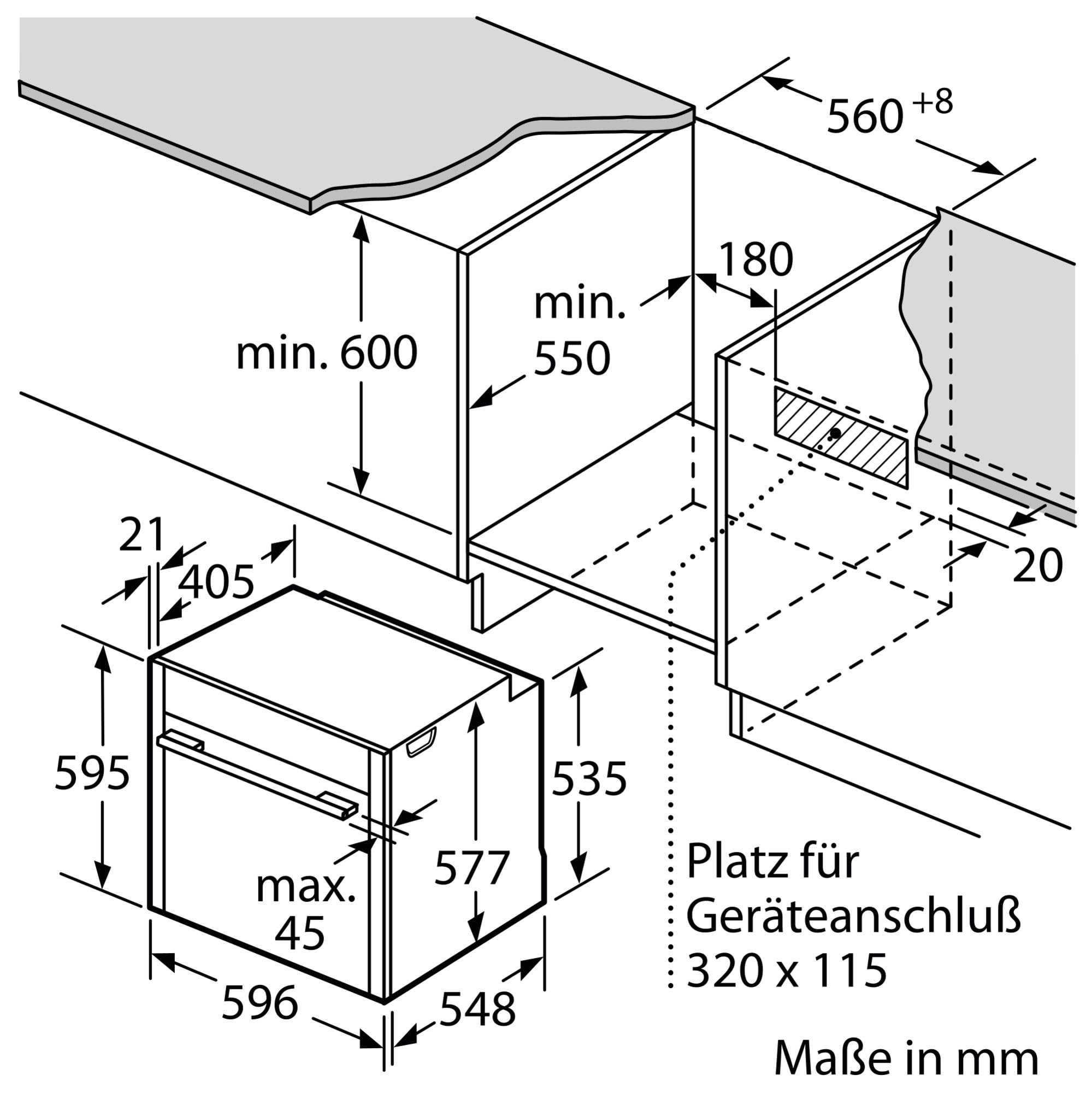 NEFF B64VS71N0 N 90 Einbau-Backofen 60 x 60cm Slide&Hide Full Touch TFT-Display Vario Steam Schwarz
