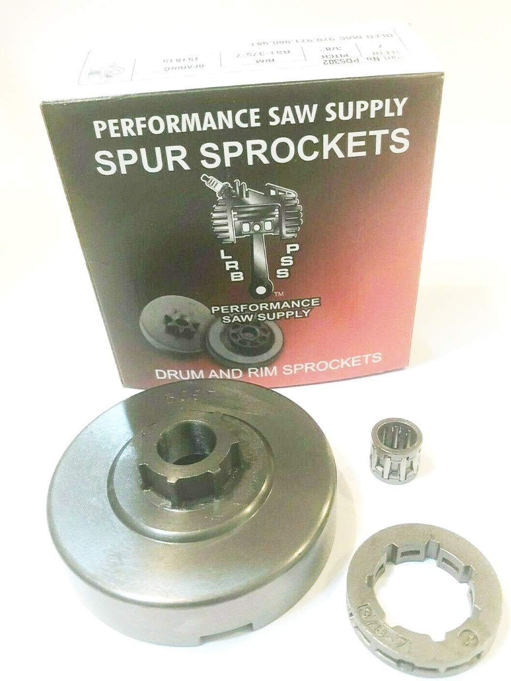 Compatible with Echo CS590, CS600, CS620 Chainsaw 2-Piece Sprocket Replacement A556001610 – Clutch Drum Spur Sprocket Assembly