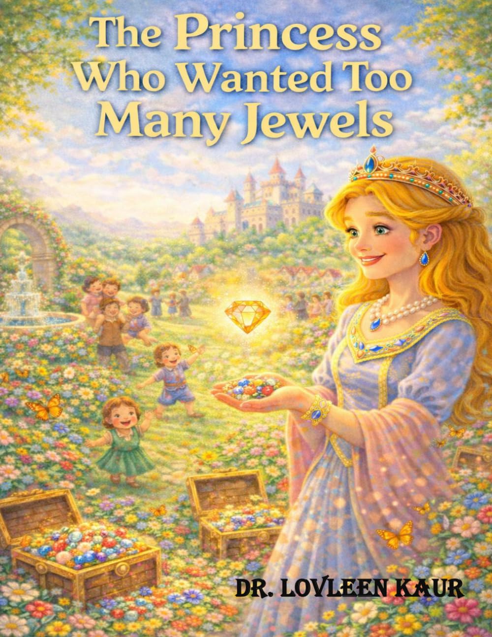 The Princess Who Wanted Too Many Jewels: A Magical Story About Greed, Gratitude, and Sharing for Kids (Greed Stories for Kids, Volume 2: Golden Lessons from Classic Moral Tales)