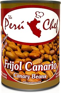 Peruchef Frijol Canario en Lata | Canary Beans from Peru 20 oz Can