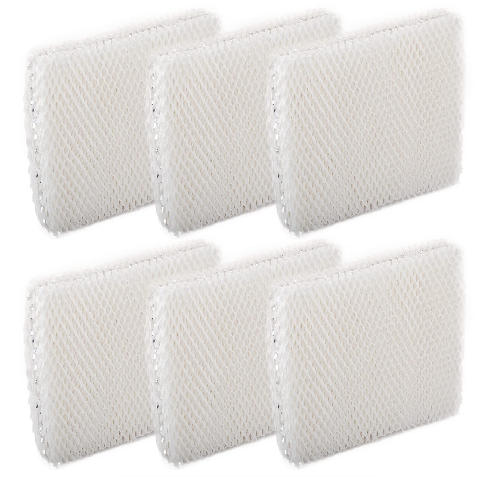 HIFROM 6Pack Replacement Humidifier Wick Filters MD1-0002 Compatible with Vornado MD10001 MD1-0001 MD10002 EVAP1 EVAP3 Holmes HM250 HM405 HM406 HM725 Humidifiers