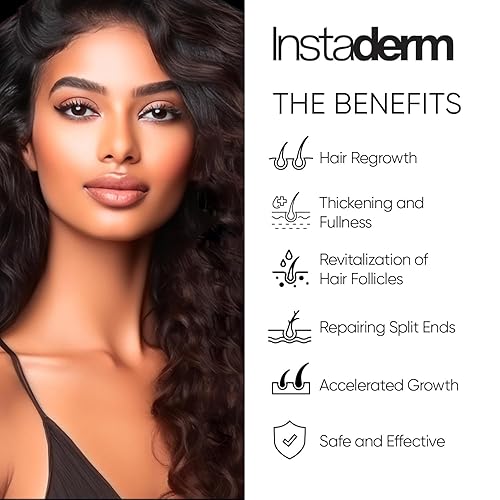 Miniatura 3 de Suero para el crecimiento del cabello: extra fuerte, bloqueador DHT para el crecimiento del cabello y el tratamiento de fórmula de restauración de