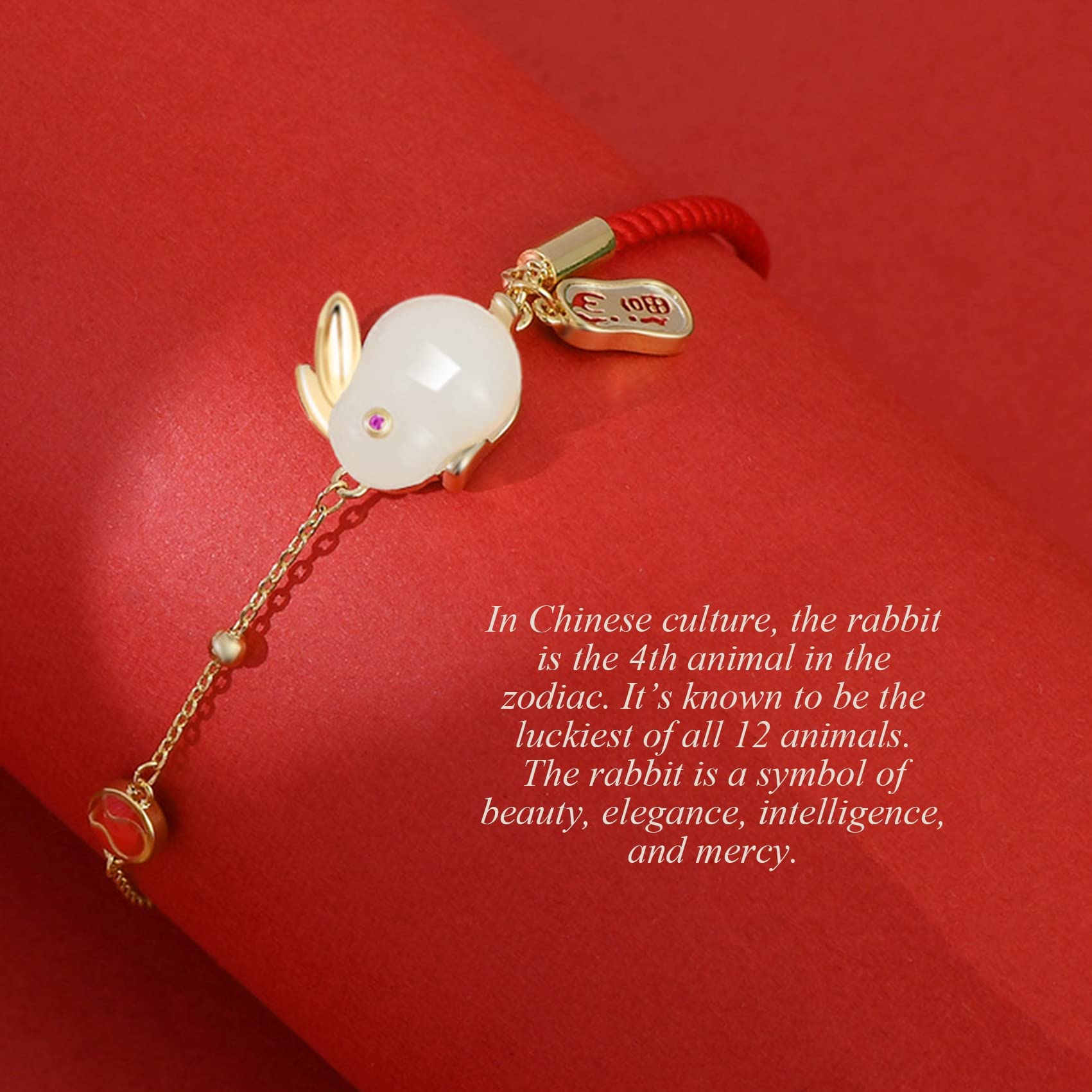 Chinese zodiac rabbit bracelet 60 photos - Astrologytoyou.com