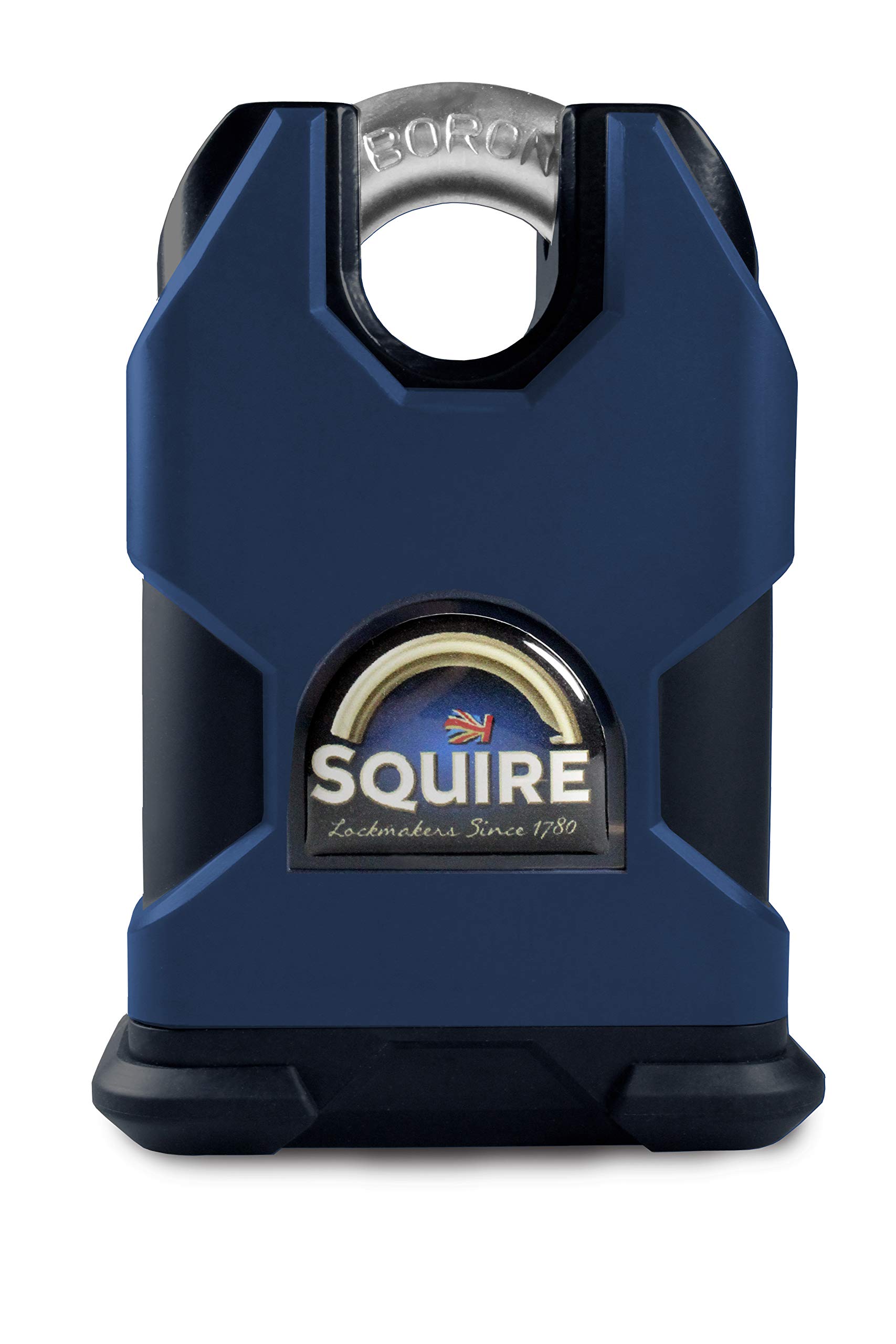 SquireSS50CP5Henry Stronghold P5 Cylinder Closed Shackle Steel Padlock, 50 mm (Length), Blue