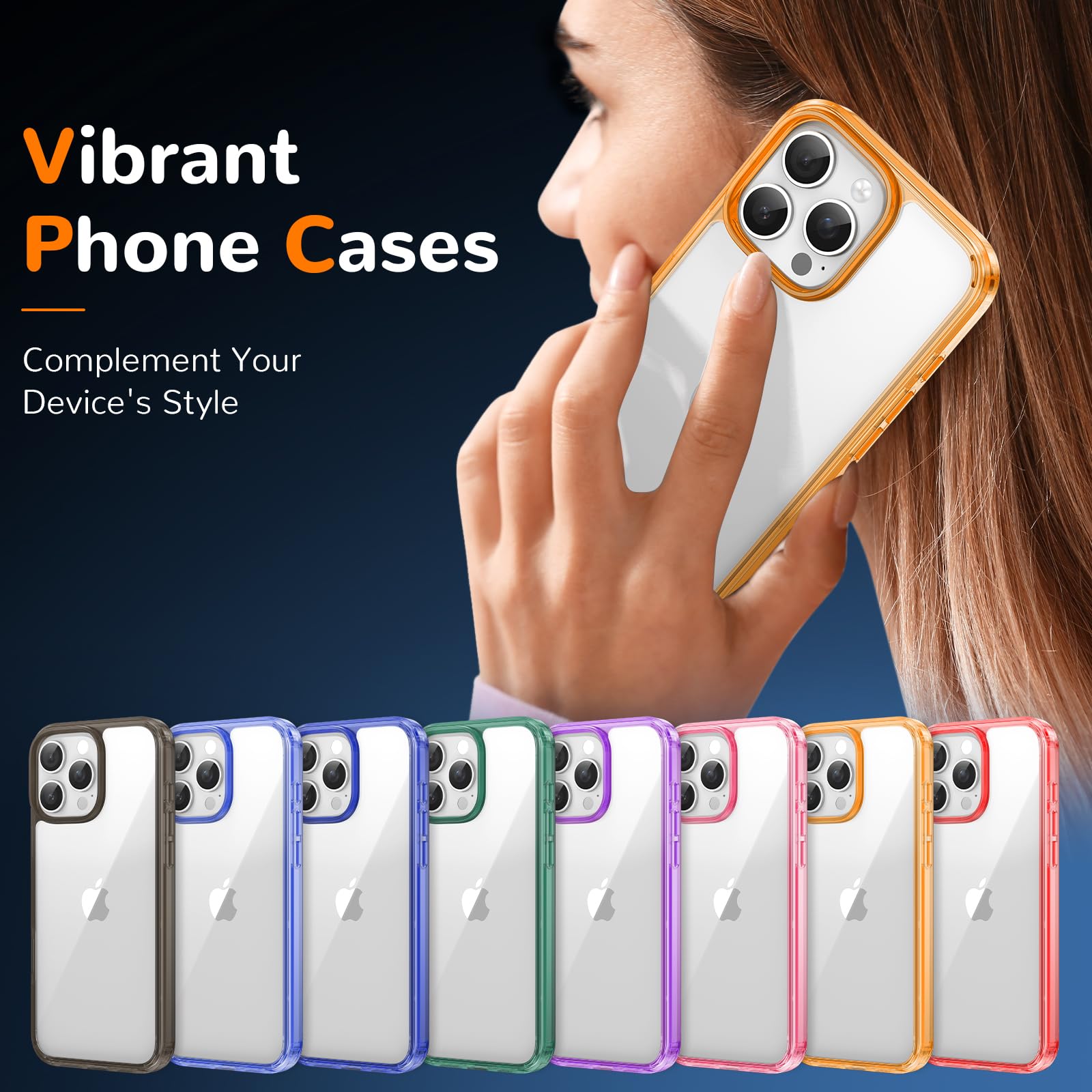 Clear Case for iPhone 15, Ultra Thin, Shockproof TPU Cover, Anti-Yellowing, Crystal Clear, Phone Case for Apple iPhone 15 - Clear — view 529