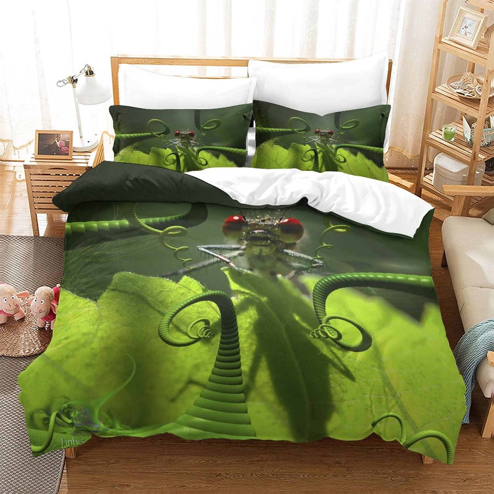 Housse de couette animal imprimée 3D pour transformer l'ambiance de votre chambre King
