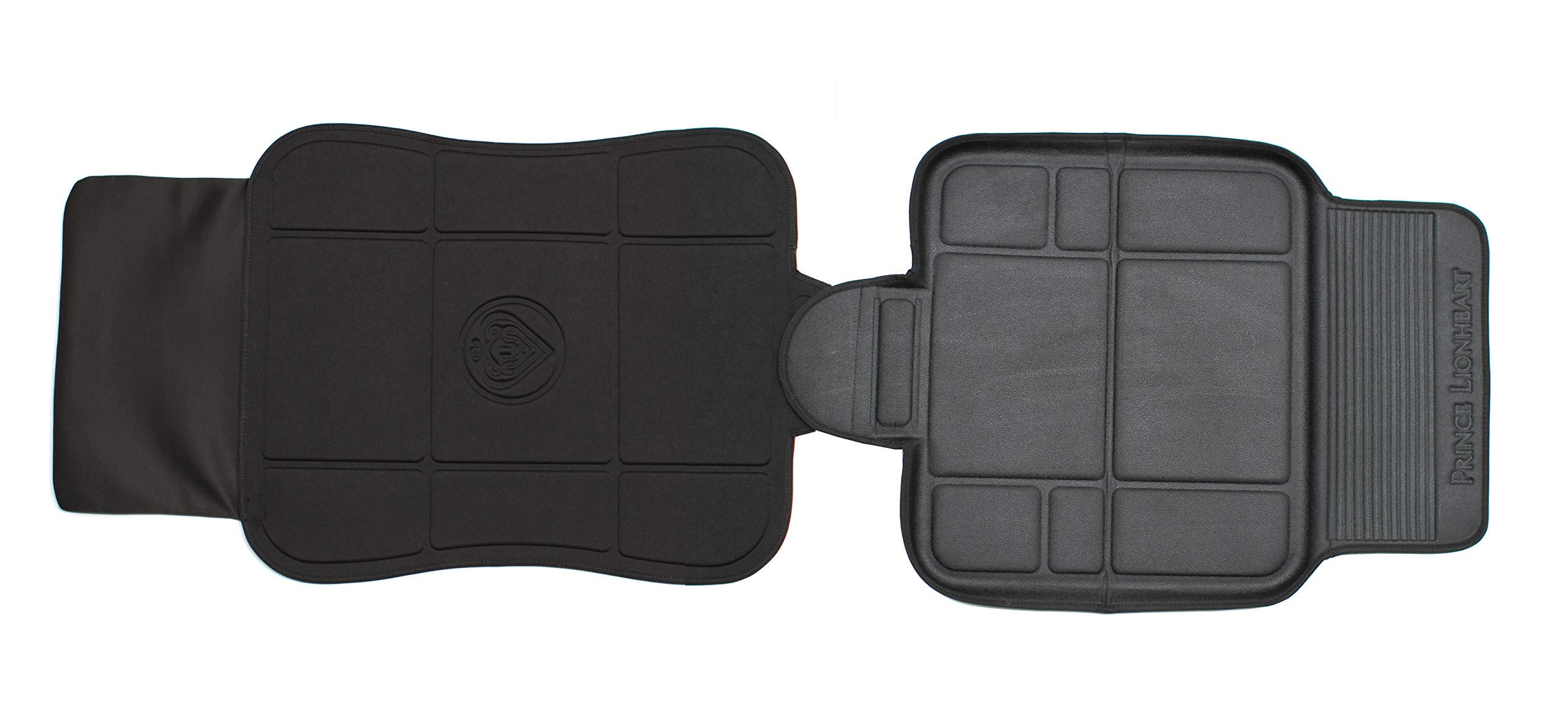 Prince Lionheart - 2-Stage Seatsaver: La Construcción De Espuma De Alta Densidad De 2 Partes Evita Daños por Depresión, Suciedad, Derrames Y Desgaste De Los Asientos De Seguridad para Niños - Negro,