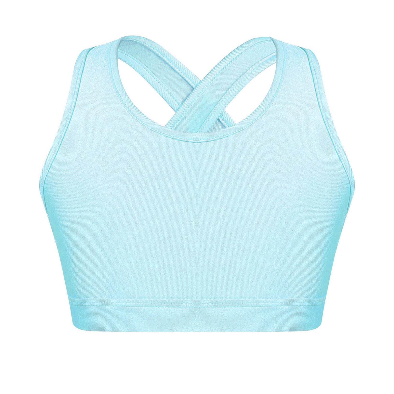 Top Sportivo Per Ragazze - Reggiseno Crop Top Per Danza E Allenamento, Morbido E Comodo - Foto 6