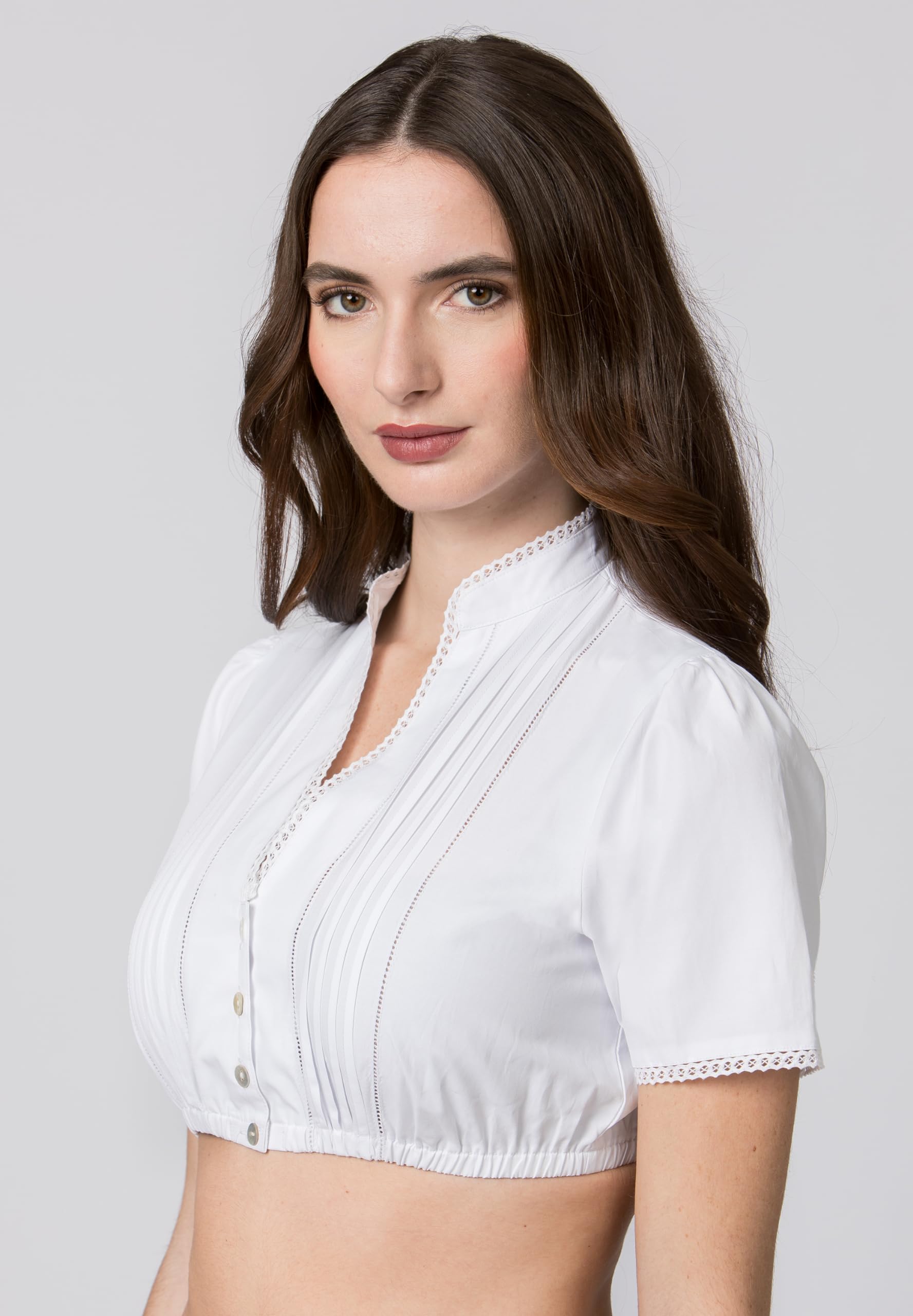 Stockerpoint Dirndlbluse Ariana Camicia da Donna Donna (Pacco da 1)