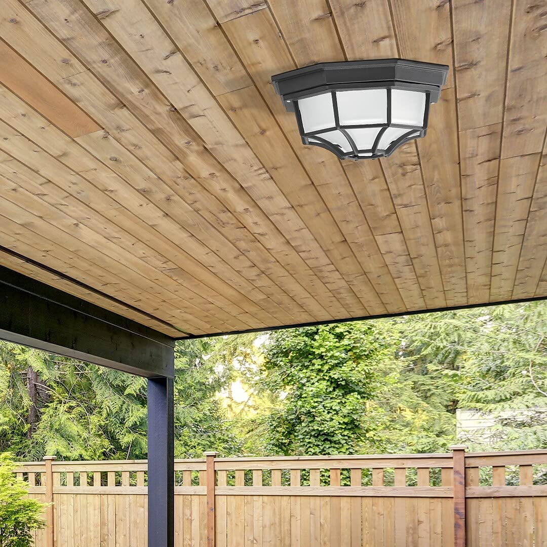 RABALUX 8346 lampada da soffitto per esterni - colore nero