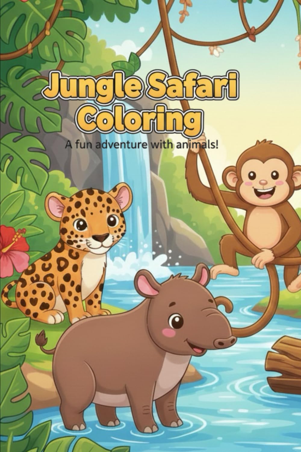 Jungle Safari Coloring: A wild coloring journey