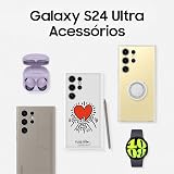 Samsung Galaxy S24 Ultra, Galaxy AI, 12MP Selfie, 6.8" Display 1-120Hz, 256GB, 12GB RAM - Titanium Grey - 5