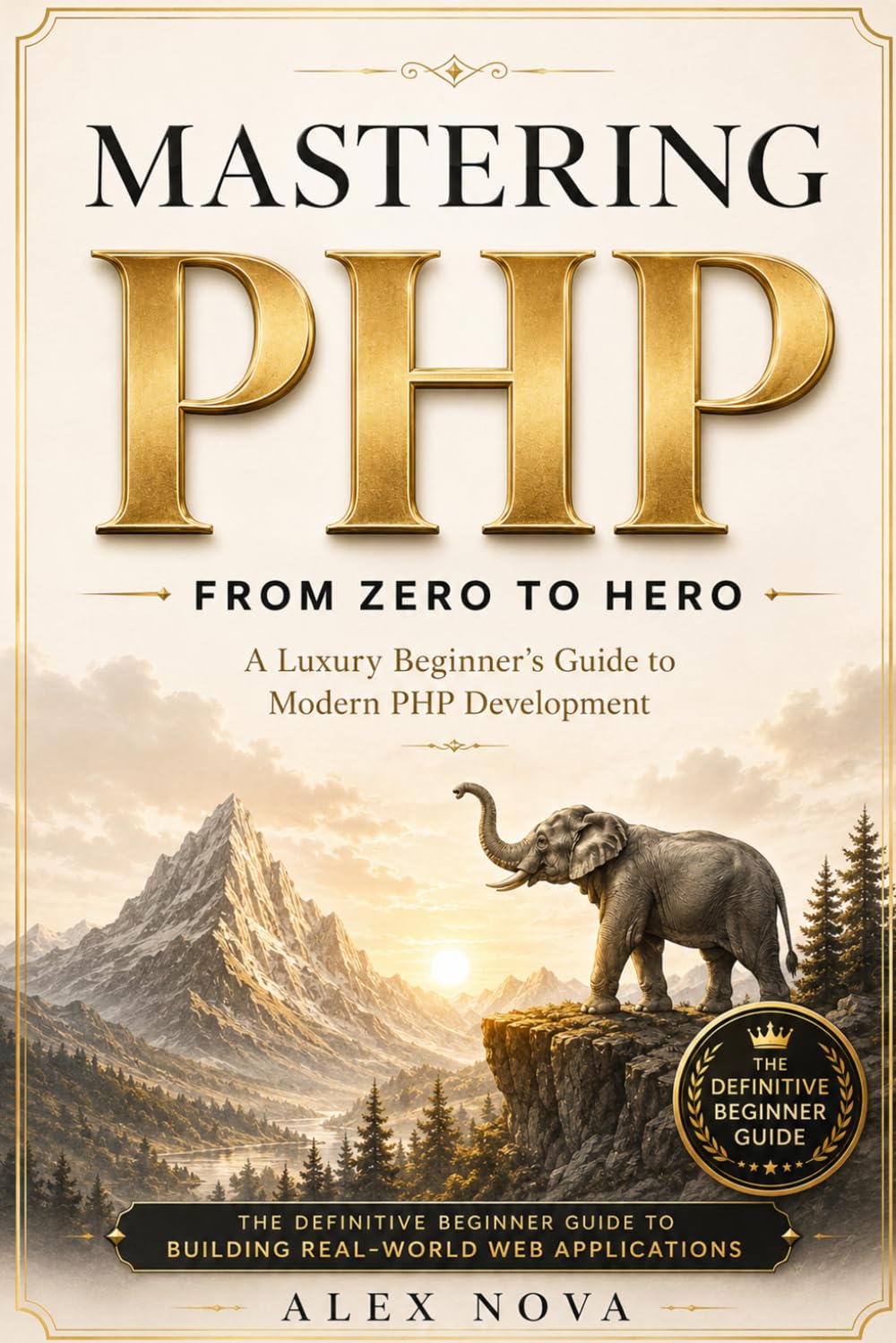 Mastering PHP From Zero to Hero: A Luxury Beginner’s Guide to Modern PHP Development (PHP Mastery Series)
