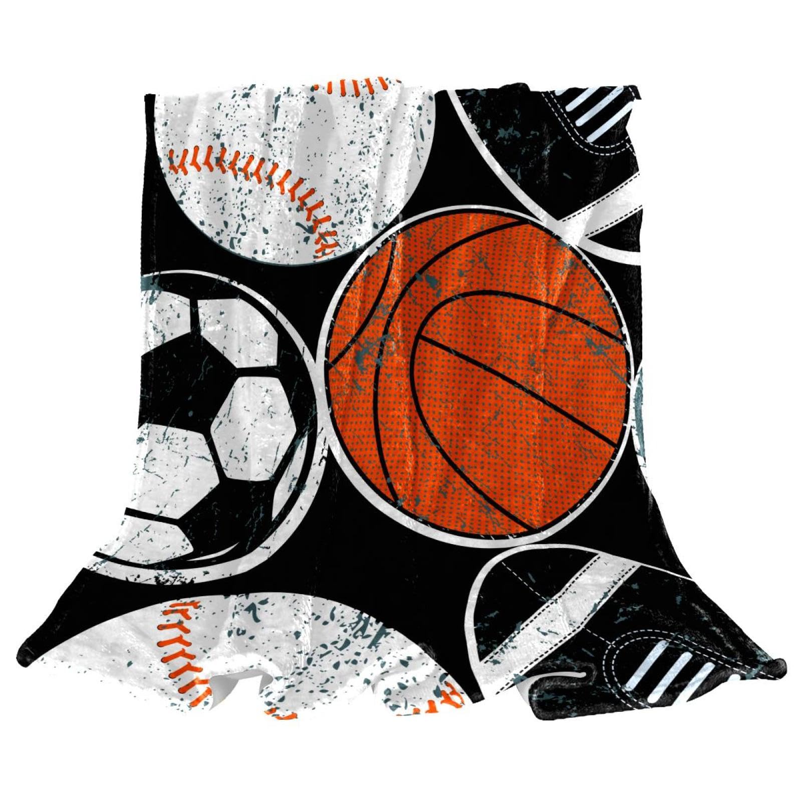 Couverture polaire chaude contre le froid plaid de canapé sport en microfibre