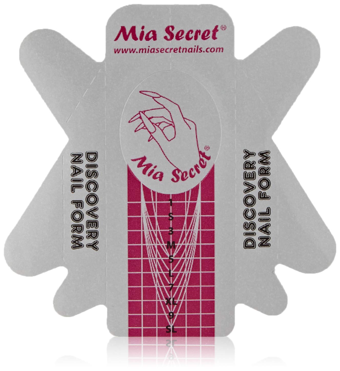 Mia SecretDiscovery Nail Forms - 50-Piece