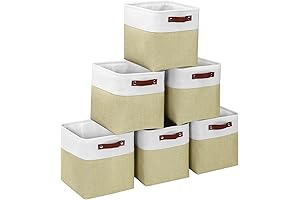 Small Storage Cubes for Every Corner of Your Home: 6 Pack of...