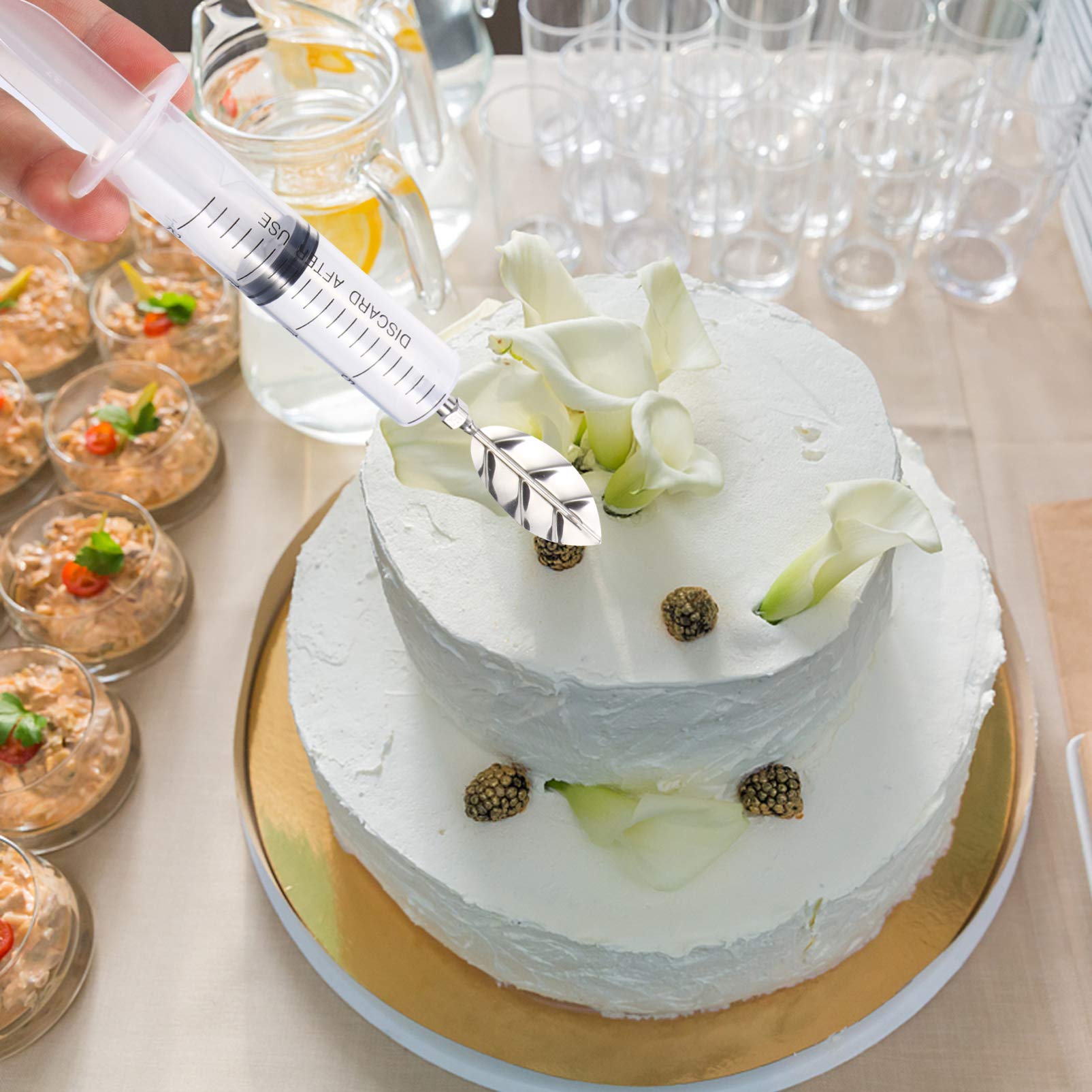 NUOBESTY 11stücke Fondant Blumen Trockenmatte Aus Edelstahl Fondant-Werkzeug Für Kuchendekoration Backwerkzeuge Kompaktes Design Für Einfachen Transport Und Aufbewahrung Küche, Haushalt & Wohnen