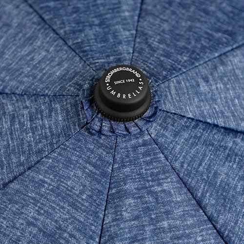 Miniatura 3 de STROMBERGBRAND UMBRELLAS The Enviro Spectrum Folding Umbrella, Environment Friendly 42" Automatic Open Lightweight Travel Umbrella, Windproof Canopy
