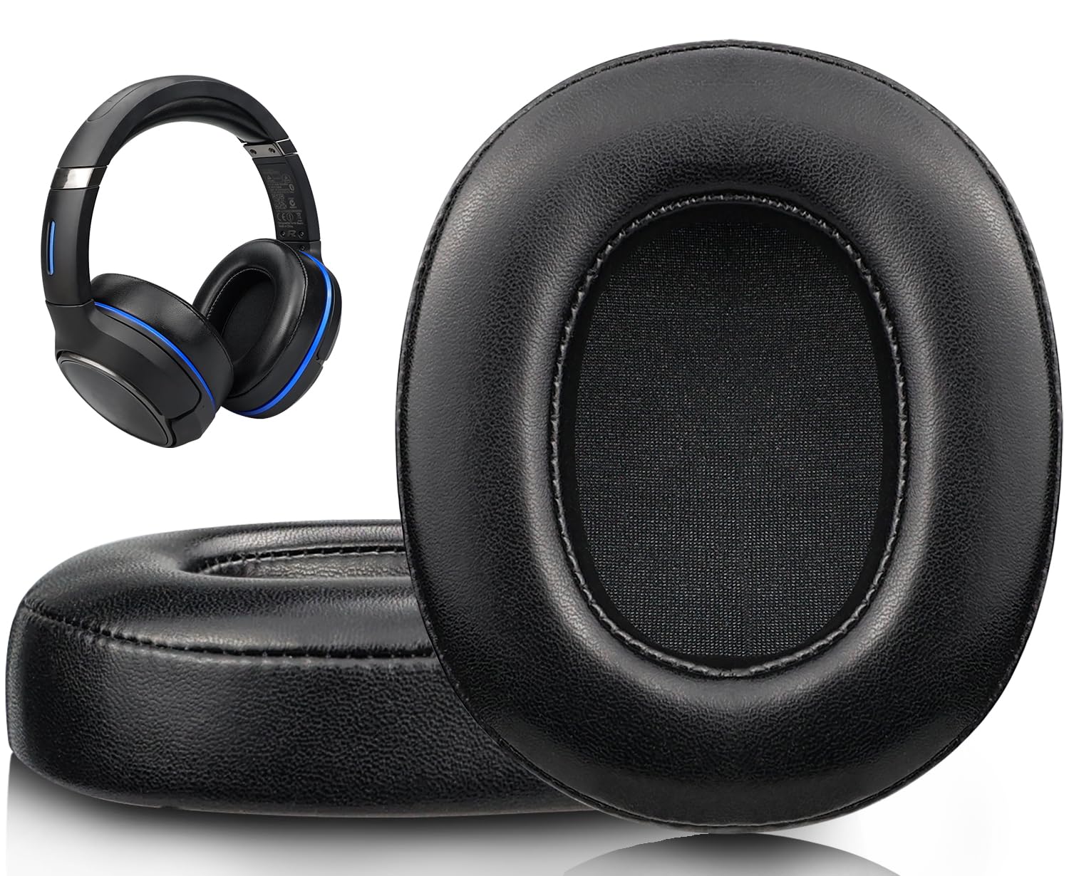 SOULWIT Professional Earpads Cushions Replacement for Turtle Beach Ear Force Elite 800/800X Wireless Gaming Headset, Ear Pads with Softer Protein