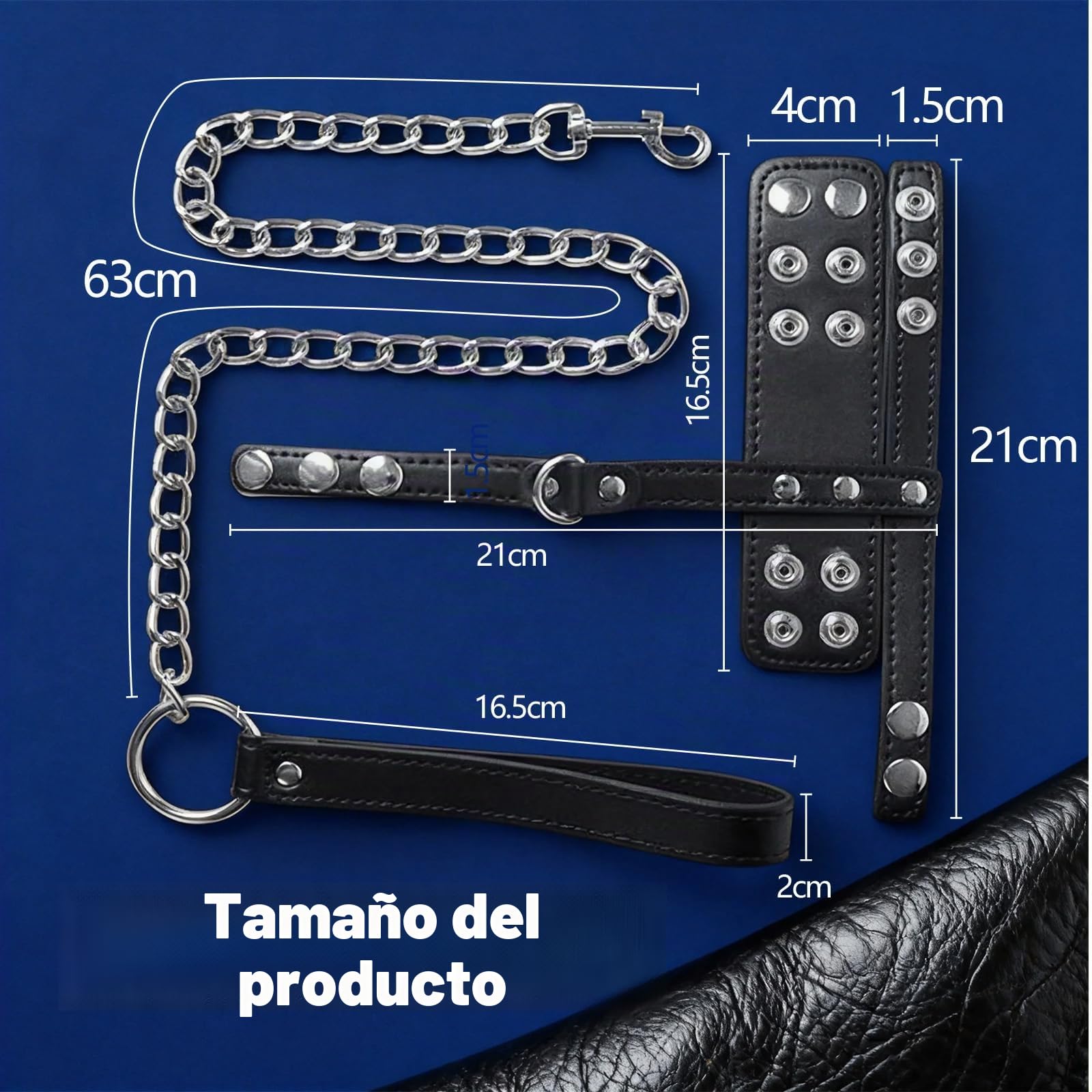 CBT Tortura De TestíCulos Funda Para Pene De Cuero Con Correa Juguetes BDSM Extremos Esclava CinturóN De Castidad Para Hombres Funda Para Pene Collar De Cuero SM Duro Juguetes Para Hombres