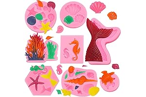Mermaid Molds for Cake Decorating, a Sea-Themed Delight