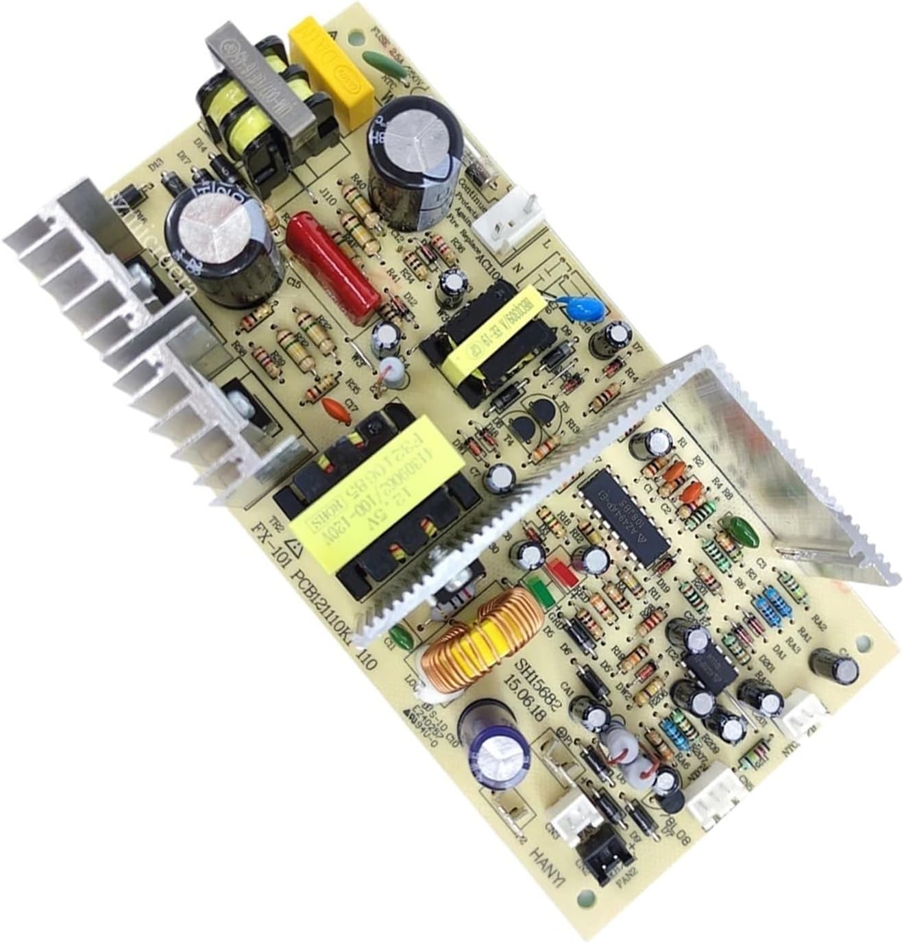 Wine Cooler Control Board FX-101 PCB121110K1 12.5V 110V Wine Cooler Cabinet Controller Power Circuit Board Thermoelectric Cooler