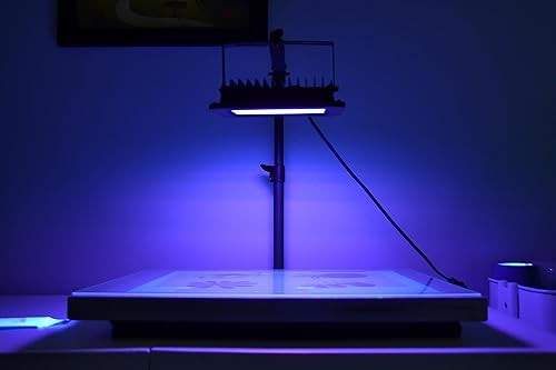 Miniatura 7 de Screen Print Direct® Unidad de exposición 30W UV LED - Kit de LED de exposición de emulsión fotográfica para pantallas de serigrafía, luz de