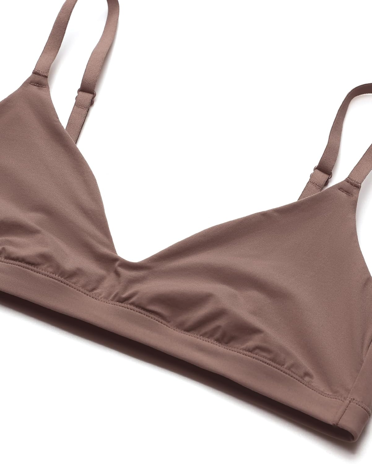 INLYRIC Women's Inbarely Soft Scoop Bralettes No Padding Cami Bras Unlined No Underwire Comfort Sleep Bralette Pullover - Image 3