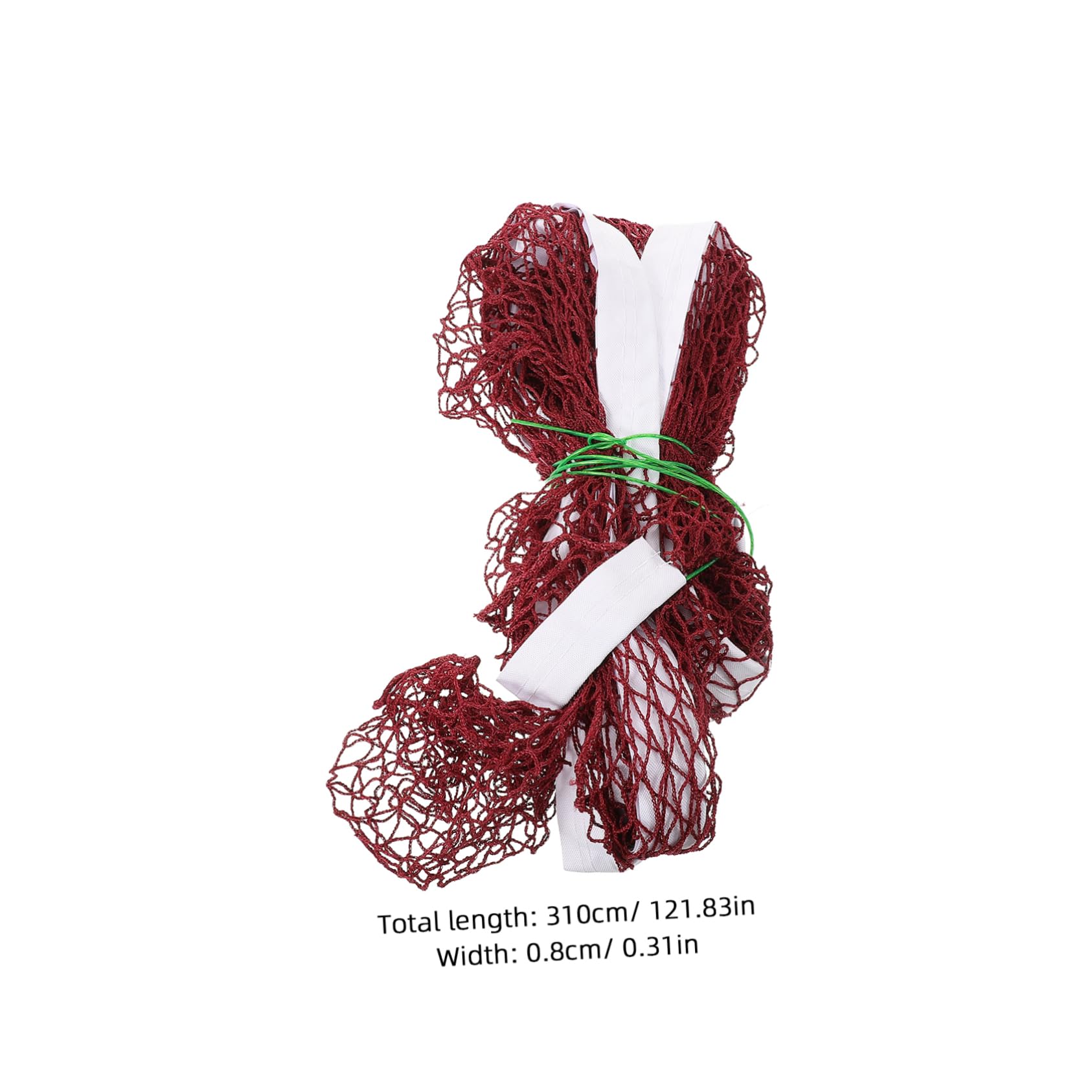 Anneome Volleyball Training Net Badminton Net Portable Polyester Regulation Size Easy Setup