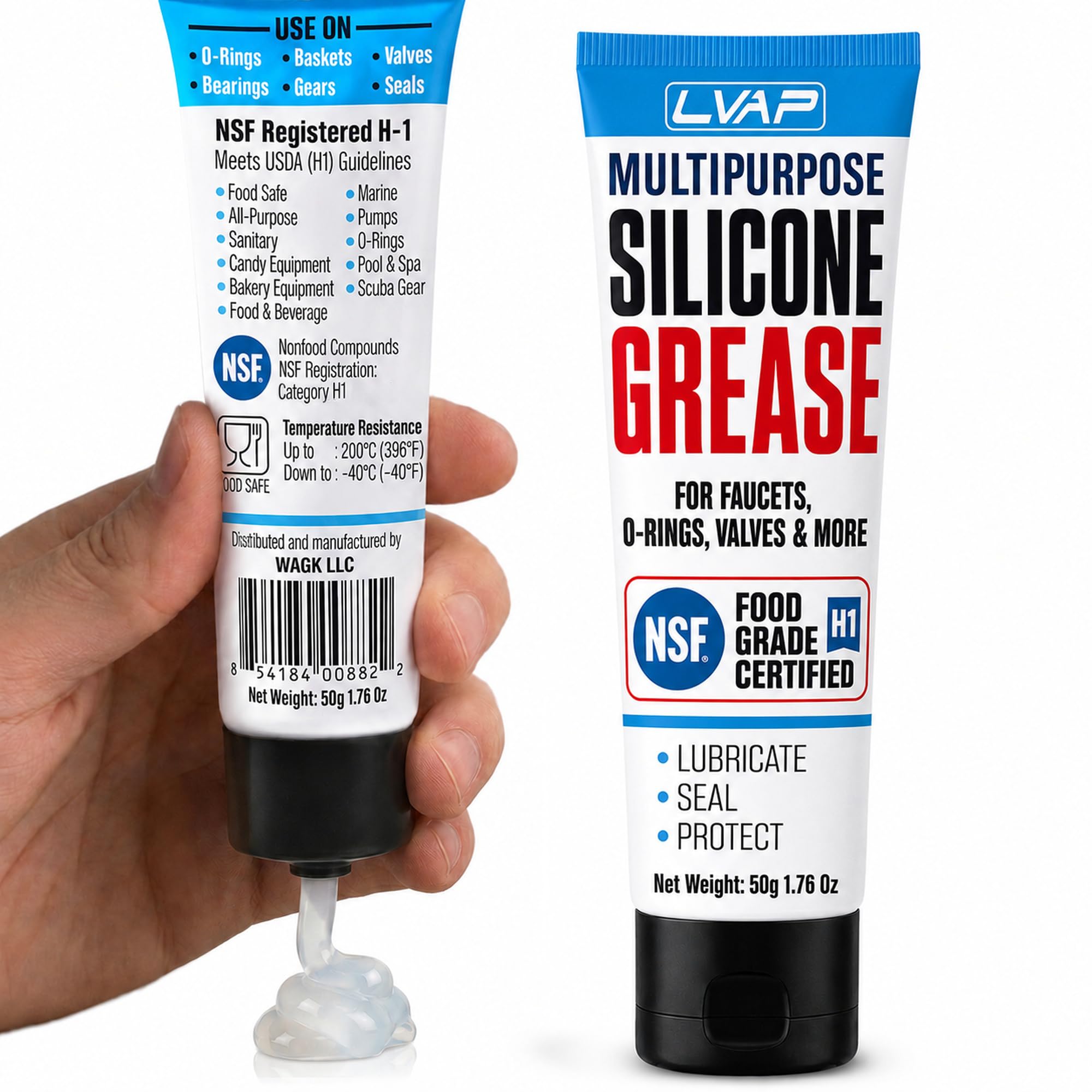 Food Grade Silicone Grease - NSF H1 Lubricant -1 Food Grade Silicone Grease - NSF H1 Lubricant -1