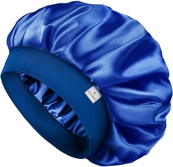 YANIBEST Soft Satin Bonnet for Men Women, Sleep Cap to Maintain Moisture