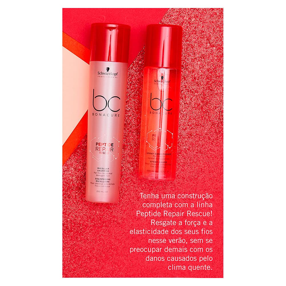 Schwarzkopf Professional Bonacure Repair Rescue Shampoo For Men & Women | Strengthens & Restores Damaged Hair | Enriched with Arginine for Nourishment (1000 ML) 1