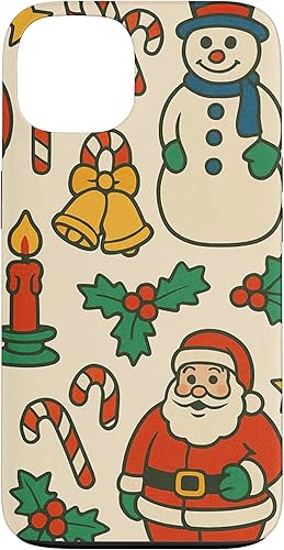 Patrón retro de los años 90, decoración nostálgica de vacaciones para iPhone 13