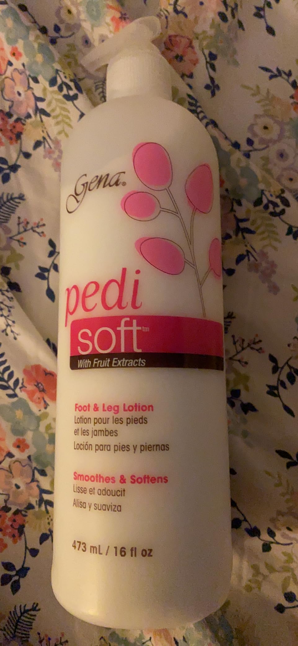 Gena Pedi Soft Lotion 16 oz w/pump