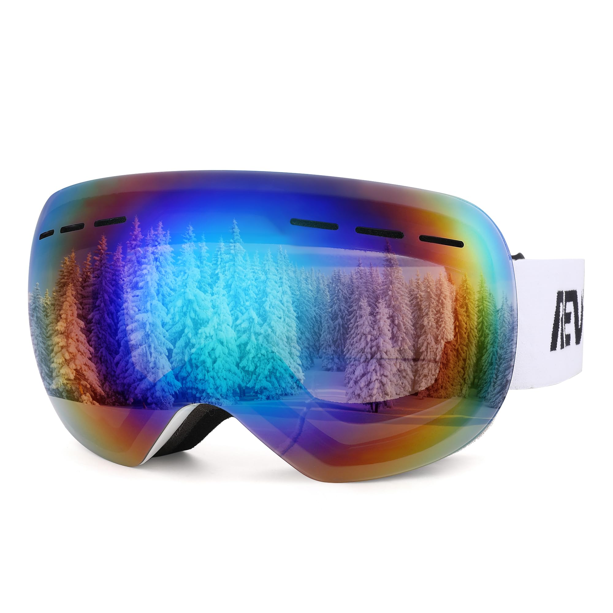 Gafas de snowboard para hombres, mujeres, jóvenes, esquí, patinaje sobre hielo, campamento de invierno, motos de nieve, montañismo, protección UV