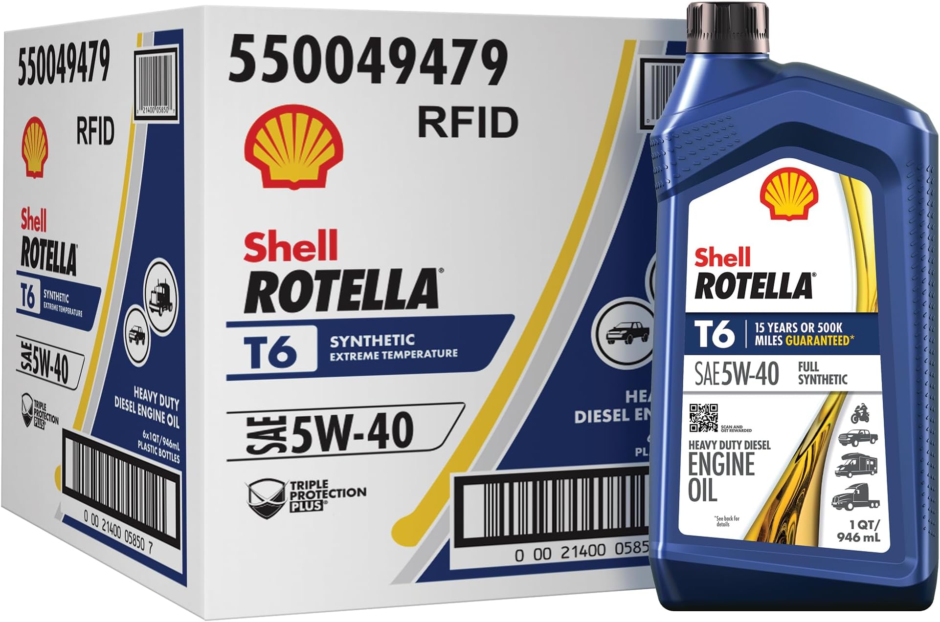 Shell Rotella T6 Full Synthetic
