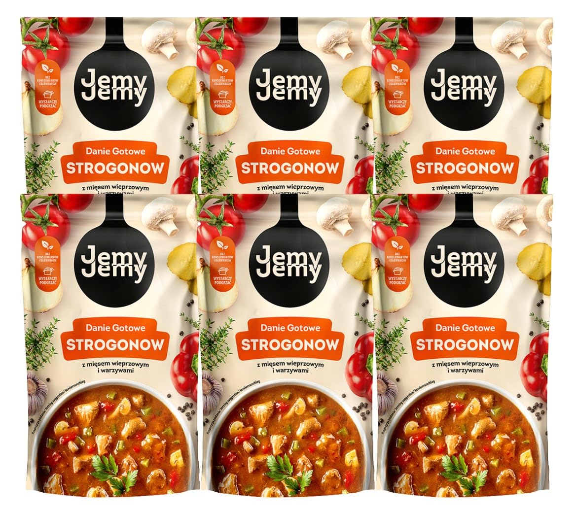 Jemy Jemy Gulasch nach Stroganoff Art 6x 360g - Fertiggericht Gulaschtopf