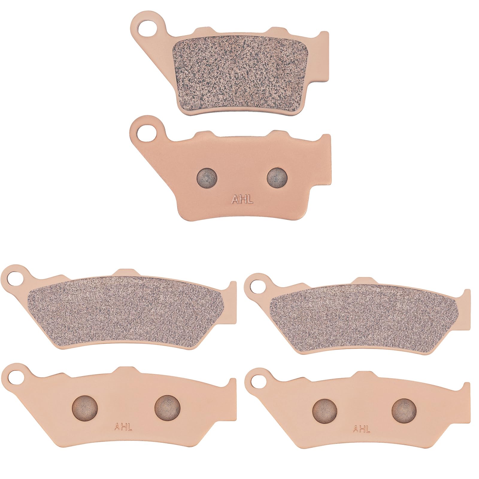AHL-Kit Motocicleta Pastillas de freno para F800GS F800 GS 2008-2009 (Cobre sinterizado)