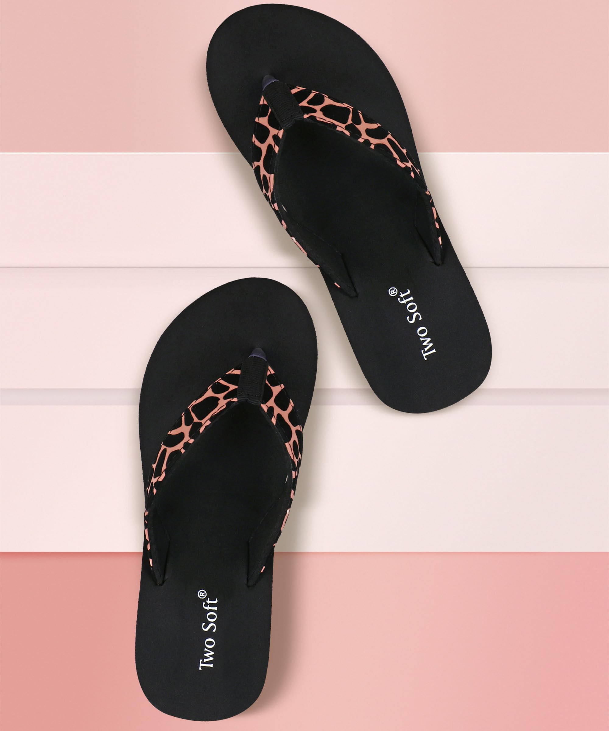 twosoft Women Premium Comfortable Stylish Light weight|Extra Softnes |Casual Slipper Slippers (Tan)-picture-16