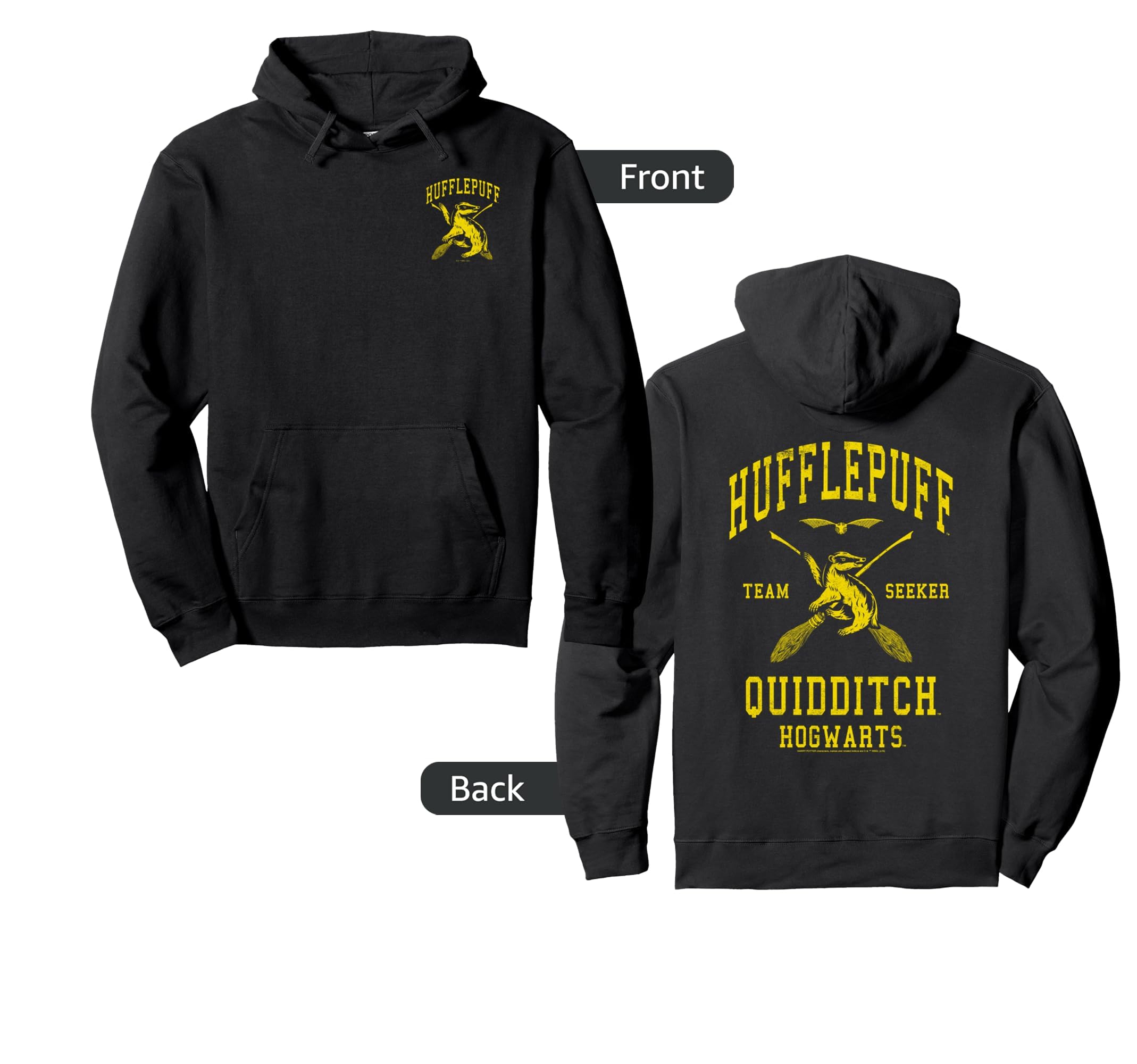 Quidditch Uniform Hufflepuff Quidditch Hoodie Harry Potter