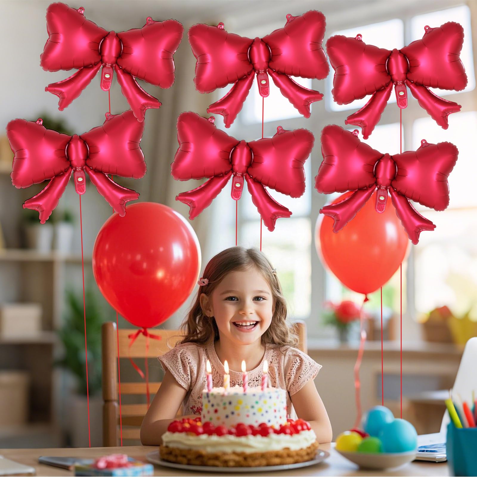 Large Pink Bow For Party Decoration 18.11x33.07 In Giant Pink Bow Decor Wedding Birthday Hanging Up For Party Christmas Decoration Arch Wall Window Outside Decoration Holiday Products