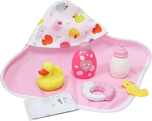 Miniatura 10 de JC Toys - La Newborn Nursery  Juego de regalo de lujo de 25 piezas  Muñeca de vinilo realista de 12 pulgadas con accesorios  Rosa  A partir de 2