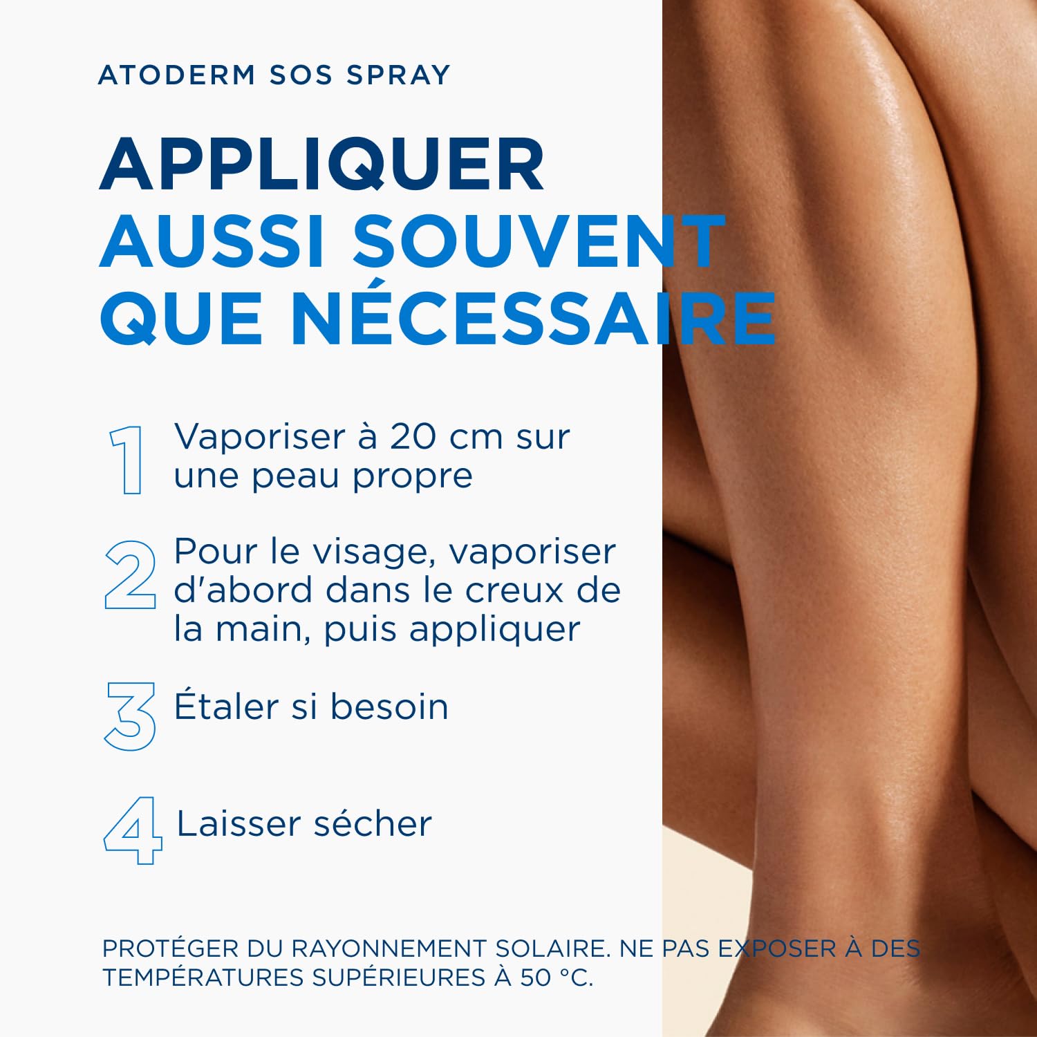 BIODERMA Atoderm SOS spray - Anti-démangeaisons et apaisement immédiat - Peaux sensibles irritées sèches à très sèches - Prescrit par des dermatologues - Pour toute la famille - Aérosol 200 ml