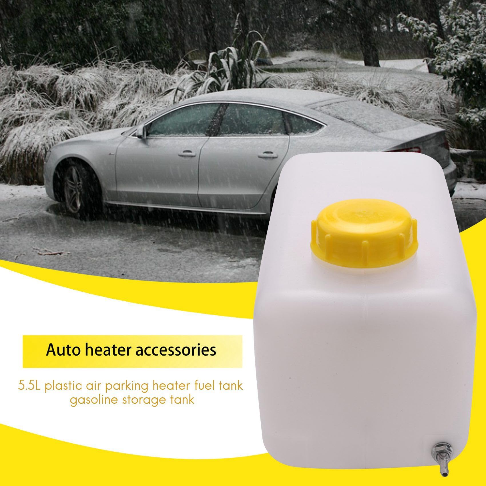 5,5 l, in plastica, per il riscaldamento, serbatoio di , olio di , per camion, caravan, serbatoio di riscaldamento, olio di